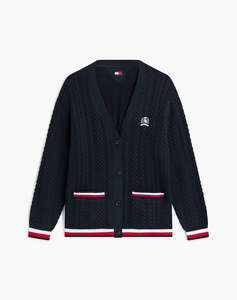 TOMMY JEANS TJW RWB TIPPING OVS CARDIGAN