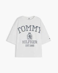 TOMMY HILFIGER VARSITY CREST RLX SS T-SHIRT