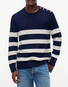 TOMMY HILFIGER DC BRETON STRIPE SWEATER