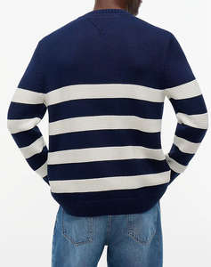 TOMMY HILFIGER DC BRETON STRIPE SWEATER