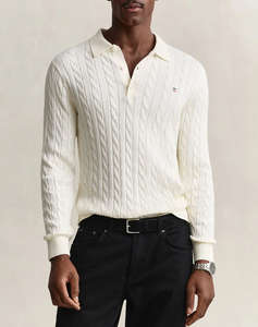GANT ПУЛОВЕР ΜΜ COTTON CABLE POLO