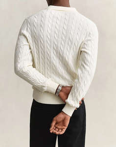 GANT ПУЛОВЕР ΜΜ COTTON CABLE POLO