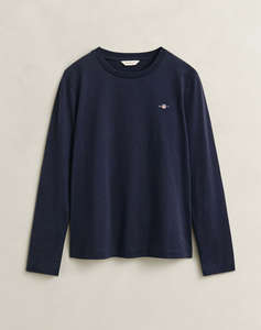 GANT БЛУЗА ΜΜ REG SHIELD LS T-SHIRT