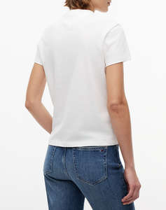 TOMMY JEANS TJW REG HERITAGE LOGO SS TEE