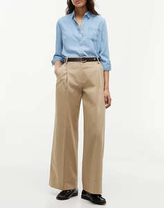 TOMMY HILFIGER CHINO DRESSING WIDE LEG