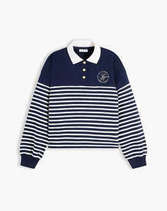 TOMMY HILFIGER TH ROUNDAL COLLAR SWTSHT