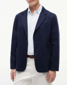 TOMMY HILFIGER DC TECH COTTON CASUAL BLAZER