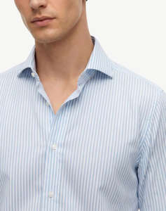 TOMMY HILFIGER DC FLEX COLLAR CLSSC STRP SHIRT