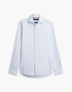 TOMMY HILFIGER DC FLEX COLLAR CLSSC STRP SHIRT