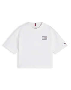 TOMMY HILFIGER TOMMY RHINESTONE TEE SS