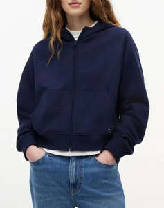 TOMMY JEANS TJW BXY S FLAG ZIP THRU HOODIE
