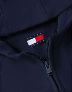 TOMMY JEANS TJW BXY S FLAG ZIP THRU HOODIE