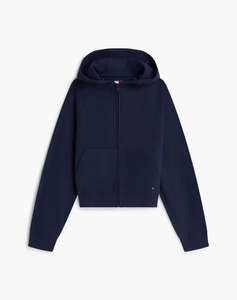 TOMMY JEANS TJW BXY S FLAG ZIP THRU HOODIE