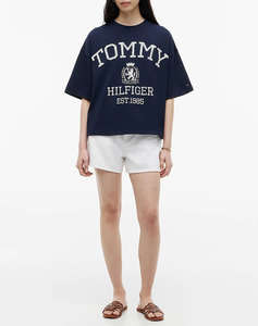 TOMMY HILFIGER VARSITY CREST RLX SS T-SHIRT