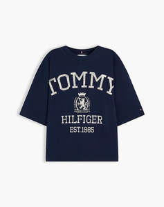 TOMMY HILFIGER VARSITY CREST RLX SS T-SHIRT