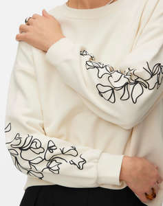 VERO MODA VMLADA L/S O-NECK SWEATSHIRT JRS BTQ