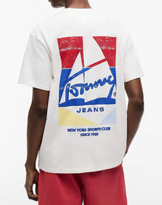 TOMMY JEANS TJM RLX SAILBOAT SS TEE