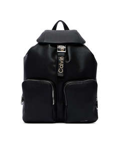 CALVIN KLEIN JEANS WEBBING STRAP FLAP Bï»¿ACKPACK