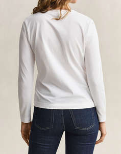 GANT БЛУЗА ΜΜ REG SHIELD LS T-SHIRT