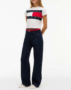 TOMMY JEANS TJW REG FLAG SS TEE EXT