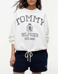TOMMY HILFIGER VARSITY CREST MDRN SWEATSHIRT