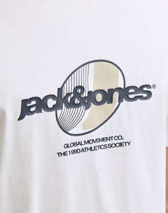 JACK&JONES JCOCLUB GRAPHIC FRONT PRINT TEE SS CN