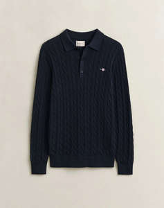 GANT ПУЛОВЕР ΜΜ COTTON CABLE POLO