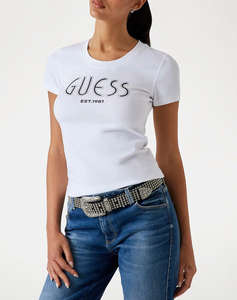 GUESS CN SS GUESS LOGO TEE ДАМСКА ТЕНИСКА
