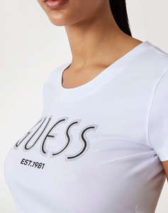 GUESS CN SS GUESS LOGO TEE ДАМСКА ТЕНИСКА