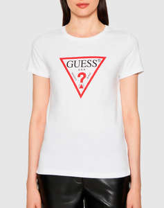 GUESS JEANS GJ SS CN SLIM ICONIC TEE ДАМСКА БЛУЗА