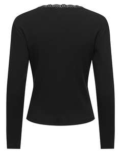 ONLY ONLSARA SHARAI L/S V-NECK TOP JRS NOOS