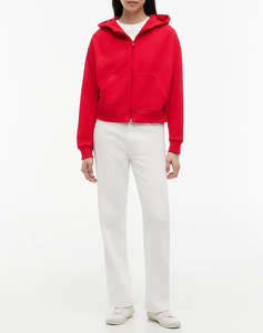 TOMMY JEANS TJW BXY S FLAG ZIP THRU HOODIE