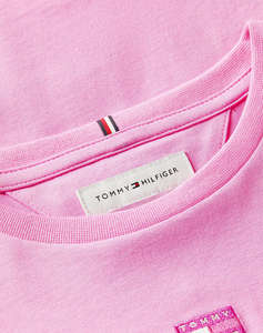 TOMMY HILFIGER TONAL FLAG TEE S/S