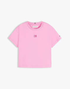 TOMMY HILFIGER TONAL FLAG TEE S/S