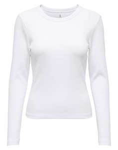 ONLY ONLVAL L/S O-NECK TOP JRS NOOS