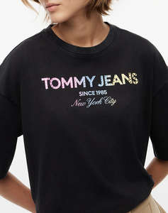 TOMMY JEANS TJW OVS TJ BLING GMD TEE