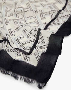 TOMMY HILFIGER TH MONOGRAM SCARF