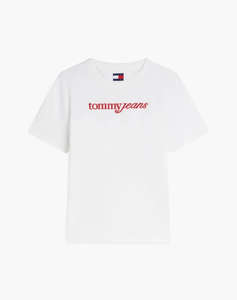 TOMMY JEANS TJW RLX SCRIPT SS TEE