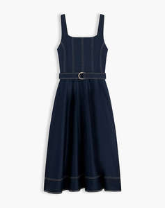 TOMMY HILFIGER CONTRAST STITCH TNK DRESS