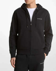 MICHAEL KORS LOGO TAPE FZ HOOD