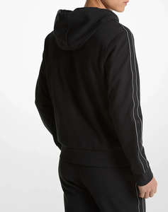 MICHAEL KORS LOGO TAPE FZ HOOD