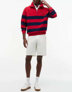 TOMMY HILFIGER NAUTICAL BLOCK STRIPE 1/4 ZIP