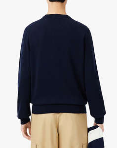 LACOSTE ПУЛОВЕР С ДЪЛЪГ РЪКАВ SWEATER