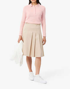 LACOSTE БЛУЗА С ДЪЛЪГ РЪКАВ LONG SLEEVED RIBBED COLLAR SHIRT
