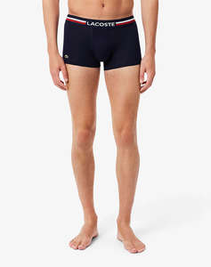 LACOSTE КОМПЛЕКТ 3 БЕЛЬО TRUNK UNDERWEAR TRUNK