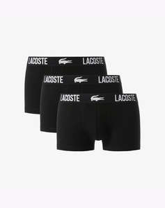 LACOSTE КОМПЛЕКТ 3 БЕЛЬО TRUNK UNDERWEAR TRUNK