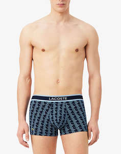 LACOSTE КОМПЛЕКТ 3 БЕЛЬО TRUNK UNDERWEAR TRUNK