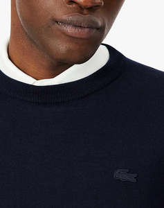 LACOSTE ПУЛОВЕР С ДЪЛЪГ РЪКАВ SWEATER