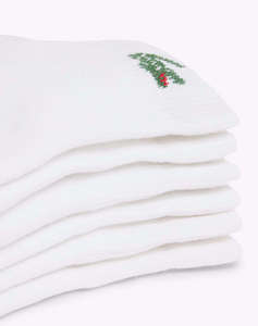 LACOSTE КОМПЛЕКТ ЧОРАПИ 6 ΤΕΜ UNDERWEAR SOCKS