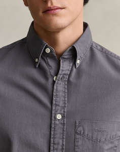 GANT РИЗА С ДЪЛЪГ РЪКАВ REG GMNT DYED TWILL SHIRT